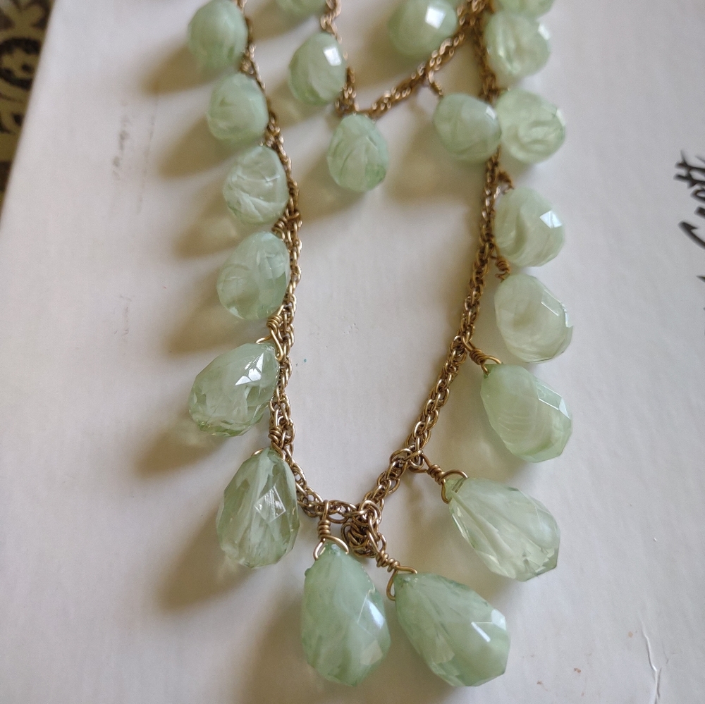 NWT Beaded Layered Necklace